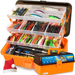 Zestaw Haczyki Spławik Skrzynka Wędkarska Duża Spinning Akcesoria