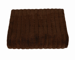 Ręcznik z mikrobawełny DELUXE brązowy, 50 x 95
