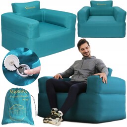 Aerogogo Fotel Dmuchany Sofa z automatyczną Pompką