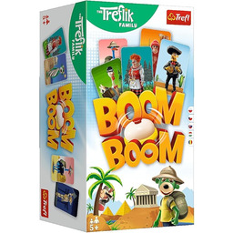 Trefl Boom Boom Rodzinna Gra Karciana z Bohaterami