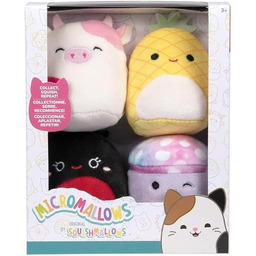 Squishmallows Micromallows oryginalny plusz, 4-pak - Trudy Biedronka,