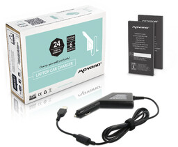 Movano Zasilacz samochodowy 20v 3.25a (prostokątny 11.0x4.5 pin