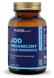 PUREO Health Jod organiczny z alg morskich, 60