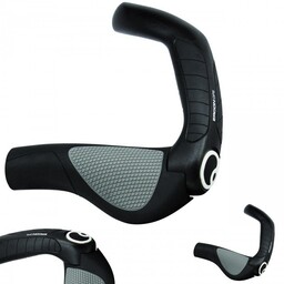 Ergon, Chwyty rowerowe, Grip GP 5L, czarno-szary