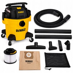 Odkurzacz Przemysłowy Dewalt DXV20PTA 20L 1050W Sucho Mokro