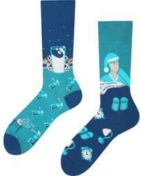 Todo Socks Sleepy Mood, Śpioch, Budzik, Lampa, Kolorowe