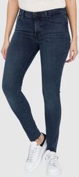 7 FOR ALL MANKIND Niebieskoszare jeansy damskie HW