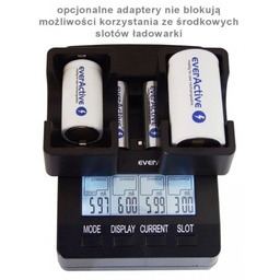 everActive Ładowarka procesorowa NC-3000 do akumulatorków AA/AAA/C/D