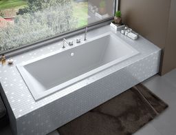 Besco Quadro Slim 190x90cm wanna prostokątną #WAQ-190-SL