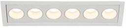 Lampa wpuszczana MILANDOS 6 biała 2700K 45deg; 1005417