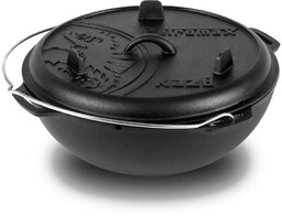 Kociołek żeliwny Petromax Kazan 8 l - black