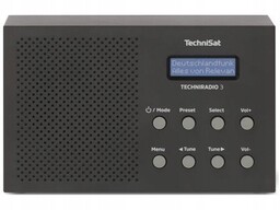 radio radioodtwarzacz Dab+ kolor biały Techniradio 3 TechniSat