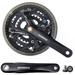 Shimano Mechanizm korbowy FC-M361 48x38x28 170 mm czarny