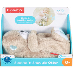 Fisher-Price, Wydra Oddychająca szumiąca przytulanka dla niemowląt 0+