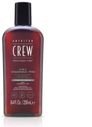 American Crew 3w1 Chamomile&Pine, szampon, odżywka i żel