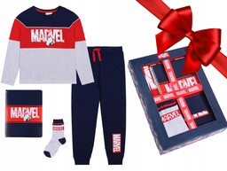 Zestaw prezentowy z piżamą i notesem Marvel 140