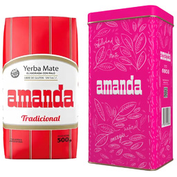 Yerba Mate Amanda Elaborada w Puszcze - Różowa