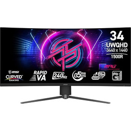 MSI MPG 346CQRXF X2 Zakrzywiony ekran gamingowy 34"