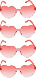 Chaks - okulary przeciwsłoneczne w kształcie serca, 4