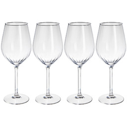 Kieliszki do wina szklane 490 ml 4 szt.