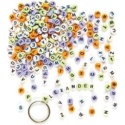 Baker Ross Alfabet, kucyk koraliki dla dzieci sztuka