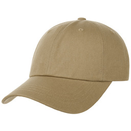 Czapka Low Profile Cotton Strapback, beżowy, One Size