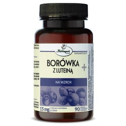 Borówka z luteiną + Na wzrok, 90 kaps.