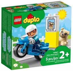 Lego DUPLO 10967 Motocykl policyjny - Duplo