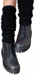 Todo Socks Długie getry z wełną, ocieplacze, ciepłe