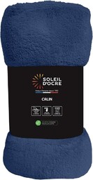 Soleil d''ocre Koc Flanelowy, 180 x 220 cm,