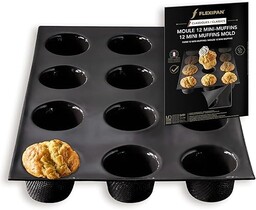 Silpat Flexipan 12 mini muffinek forma