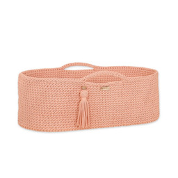 Kosz Mojżesza Boho Handmade - Łososiowy