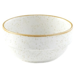 MISKA SZTAPLOWANA STONECAST BARLEY WHITE 360 ml CHURCHILL