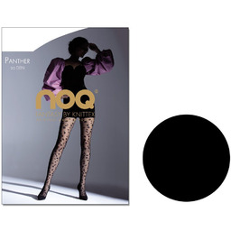 Rajstopy Wzorzyste W Panterke Panther 20 Den Nero