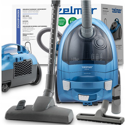 Odkurzacz workowy bezworkowy 2w1 Zelmer Radek ZVC032P 800W
