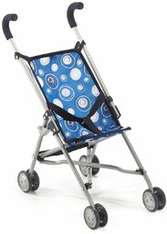 Wózek Dla Lalek Parasolka - Blue, Bayer Chic