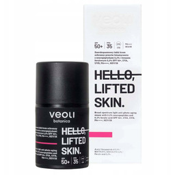 Veoli Botanica Hello, Lifted Skin SPF 50+,PA++++ Szerokopasmowy