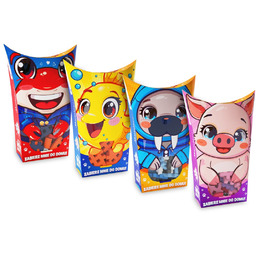 Marioinex Mini Waffle Pocket Pets 4-pak krab, mors,