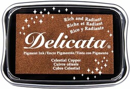 Rayher 29187638 Delicata metaliczna poduszka do stempli, błyszcząca,