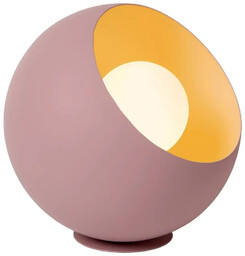 Kulista stołowa lampka Doredos 51500/20/66 Lucide metalowa różowa