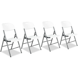 Krzesła cateringowe składane komplet 4 krzeseł