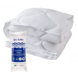 Kołdra 200 x 220 Zimowa Dobry Sen Biała