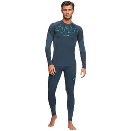 Alpinus Bielizna termoaktywna męska Tactical Gausdal Set grafitowo-niebieska