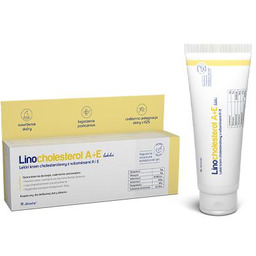 LINOCHOLESTEROL A+E lekki krem, 80g