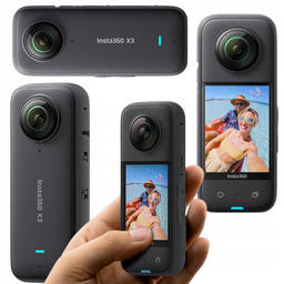 Kamera sportowa sferyczna Insta360 X3 72 Mp 5K