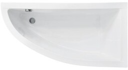 BESCO Wanna narożna PRAKTIKA 150x70 cm prawa #WAP-150-NP