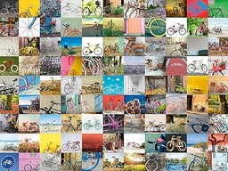 Ravensburger 12000697 - 99 rowerów - puzzle 1500