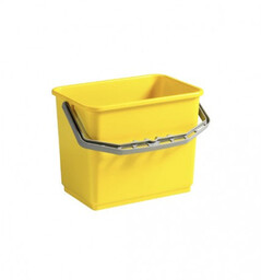 TTS Wiadro 4l lub 6l do sprzątania, Żółty