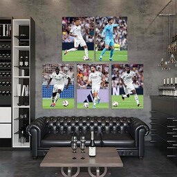 Licencjonowany wystrój Real Madryt Wallart plakat A1 Defensive