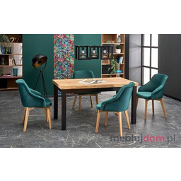 Stół TIAGO Halmar 80x140-220, Dąb Craft